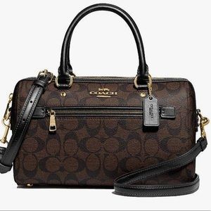 Coach Rowan Leather Satchel